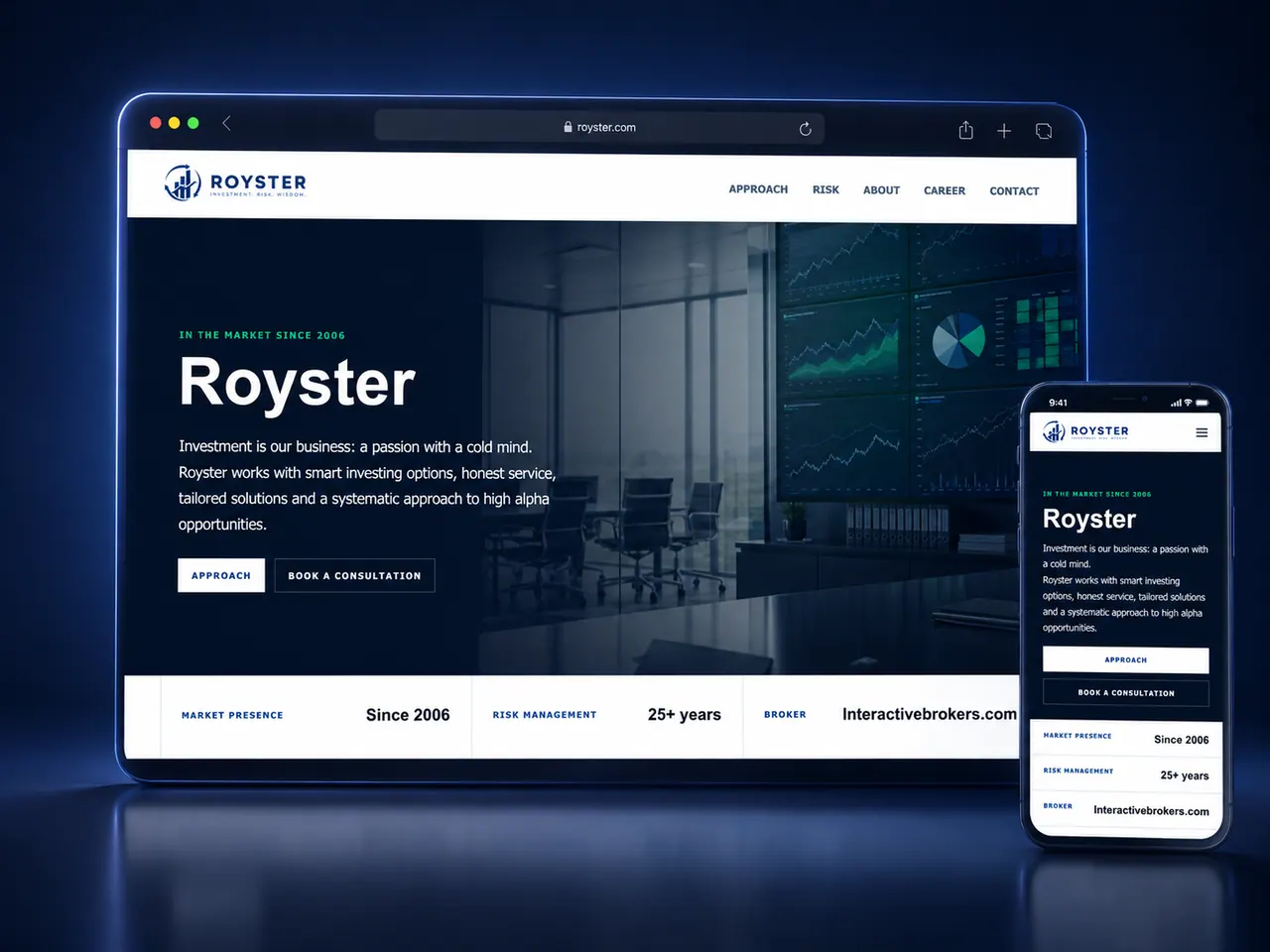 Royster veebilehe näide